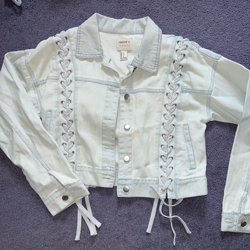 Unique denim jacket